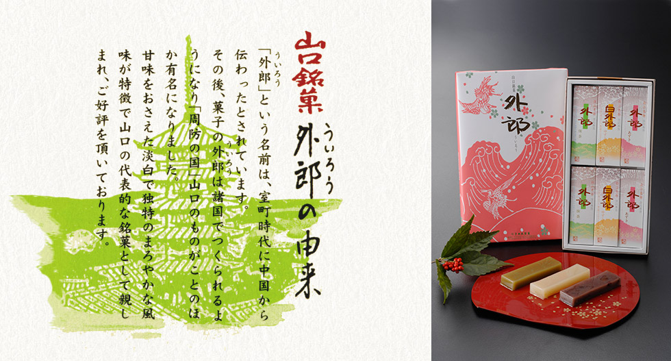 山口銘菓 外郎(ういろう)